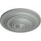 Ekena Millwork Classic Ceiling Medallion (Fits Canopies up to 4 1/8"), 13 1/4"OD x 1/2"P, Primed White CM13CL - alternate 3